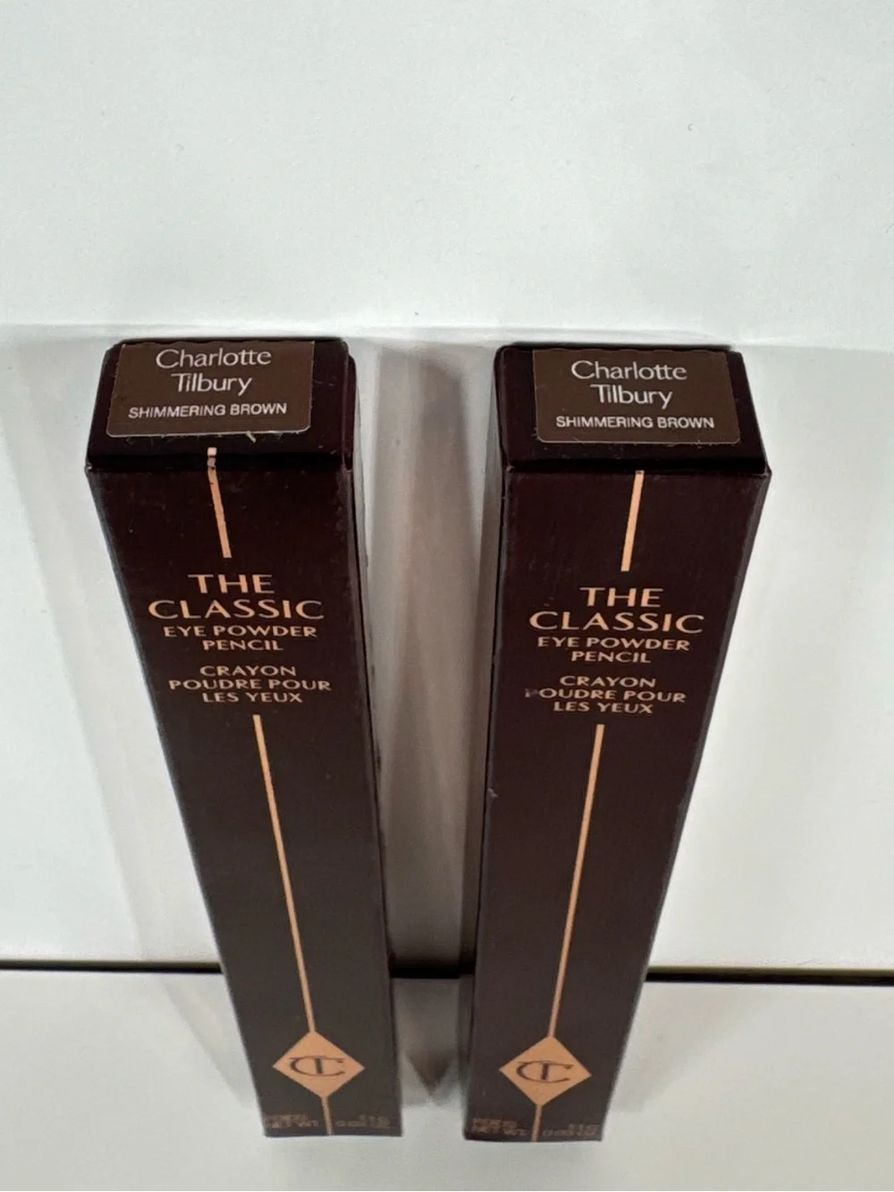 Charlotte Tilbury The Classic Eye Powder Pencil Shimmering Brown NEW Full Size